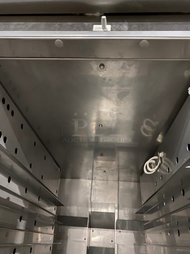 Dinex Commercial Single Door Cooler! All Stainless Steel! On Casters! Model: IRAC12DS SN: 183845N 120V - Image 7 of 11