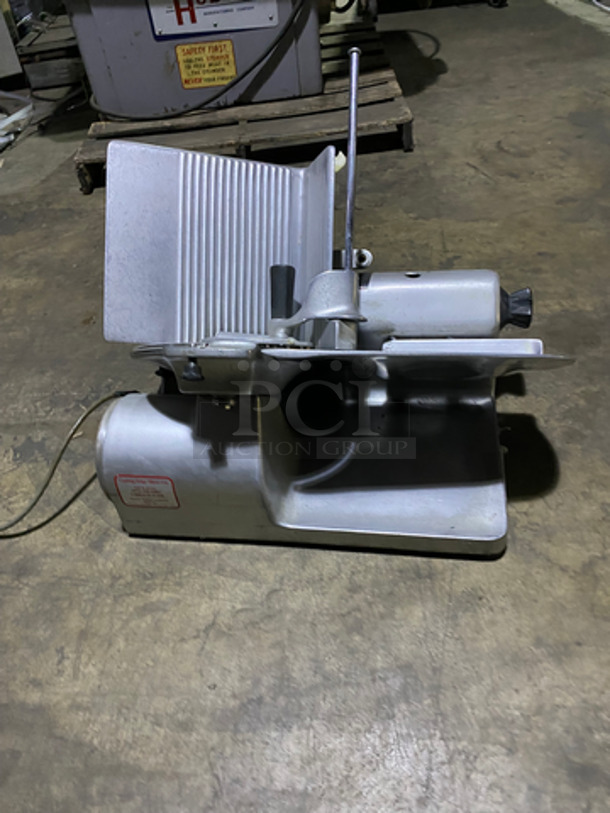 Hobart Commercial 12 Inch Blade Countertop Meat/Deli Slicer! All Stainless Steel! 115V 1 Phase! - Image 4 of 7