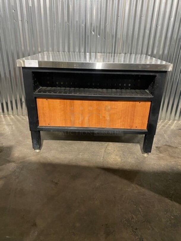 NICE! Commercial Work/Prep Table! With Shelf Underneath! All Stainless Steel Top!