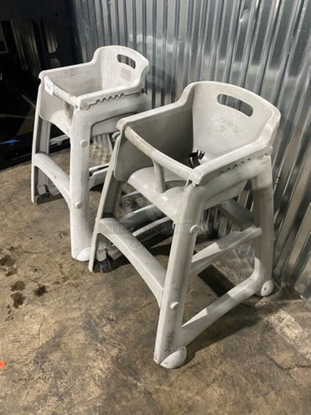 Poly High Chairs! 2 X Your Bid! - Image 2 of 5