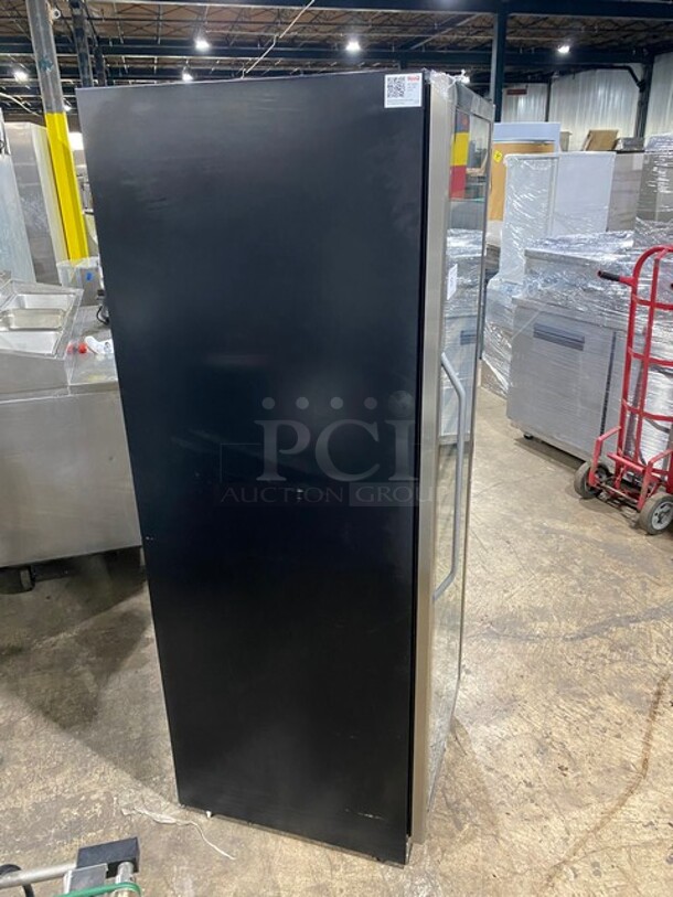  Whynter BWR-1642DZ Metal Commercial Single Door Reach In 164 Bottle Dual Zone Wine Cooler Merchandiser. 120 Volts, 1 Phase. Tested and Working! - Image 2 of 8