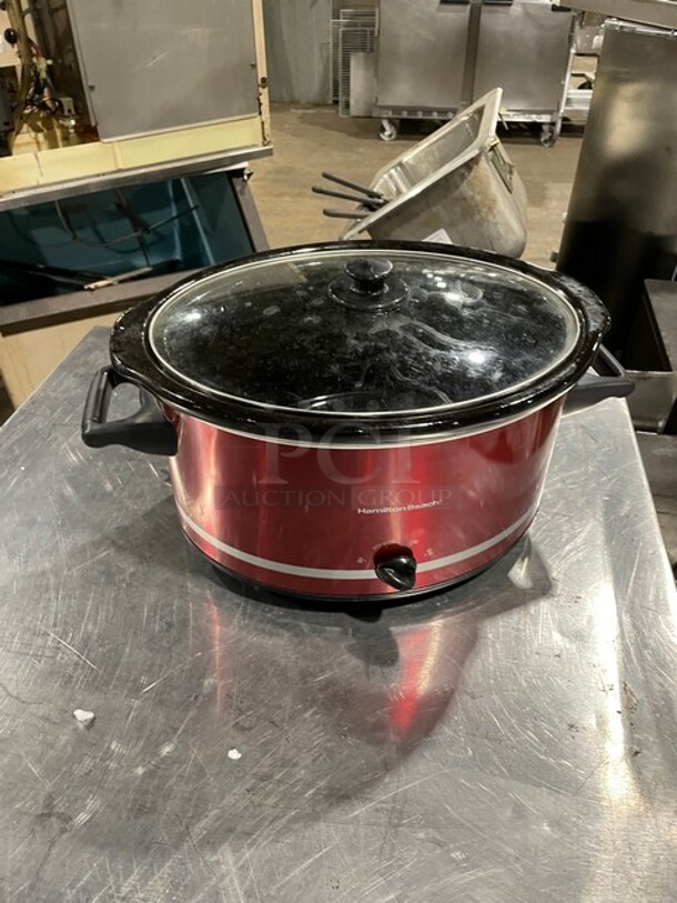 IN THE BOX! Hamilton Beach 8 Qt Slow Cooker! Model 33184 Serial A3661DJ! 120V! - Image 2 of 7