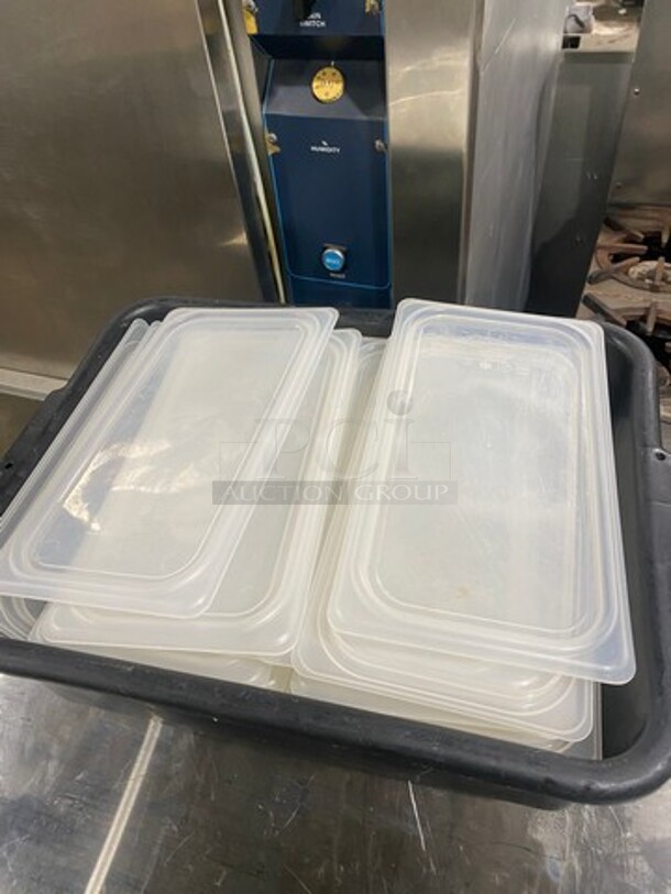 ALL ONE MONEY! Cambro Clear Poly Food Container Lids! - Image 3 of 7