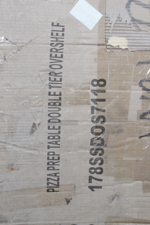 BRAND NEW SCRATCH AND DENT! Avantco 178SSDOS7118 Stainless Steel Double Deck Overshelf - 18" x 70 3/8". In original packaging.  - Image 3 of 3