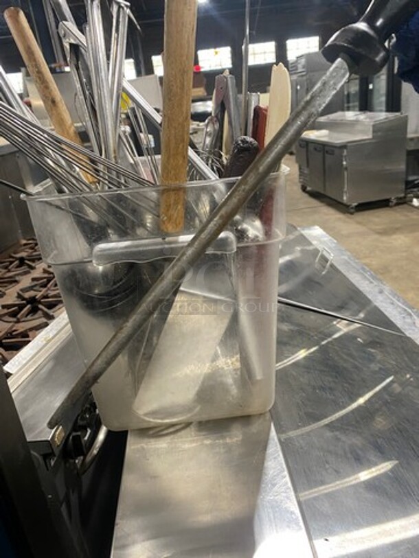 ALL ONE MONEY! MISCELLANEOUS! Includes Assorted Tongs, Handheld Whisks And More! - Image 10 of 10