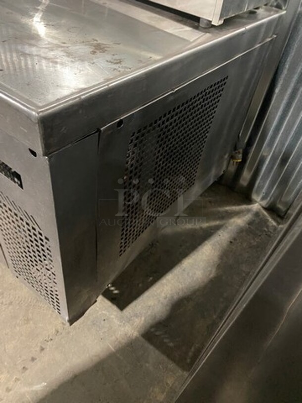 Turbo Air Commercial Refrigerated Chef Base! With 4 Drawer Storage Space! All Stainless Steel! On Casters! Model: TCBE96SDR SN: CB96301003 115V - Image 2 of 8