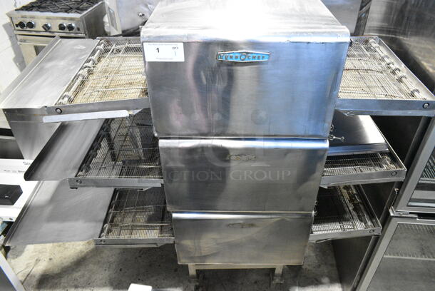 3 2018 Turbochef HhC2020 Stainless Steel Commercial Countertop Electric Powered Conveyor Rapid Cook Oven on Commercial Casters. 208/240 Volts, 1 Phase. 3 Times Your Bid! - Image 1 of 12