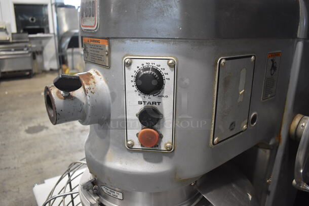 Hobart P660SBA Metal Commercial Floor Style 60 Quart Planetary Dough Mixer w/ Stainless Steel Bowl, Bowl Guard, Paddle and Dough Hook Attachments. 208-240 Volts, 3 Phase. - Image 2 of 9