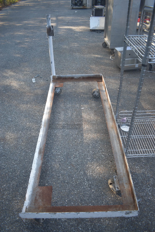 Steel Open Deck Dolly on Commercial Casters. - Image 2 of 4