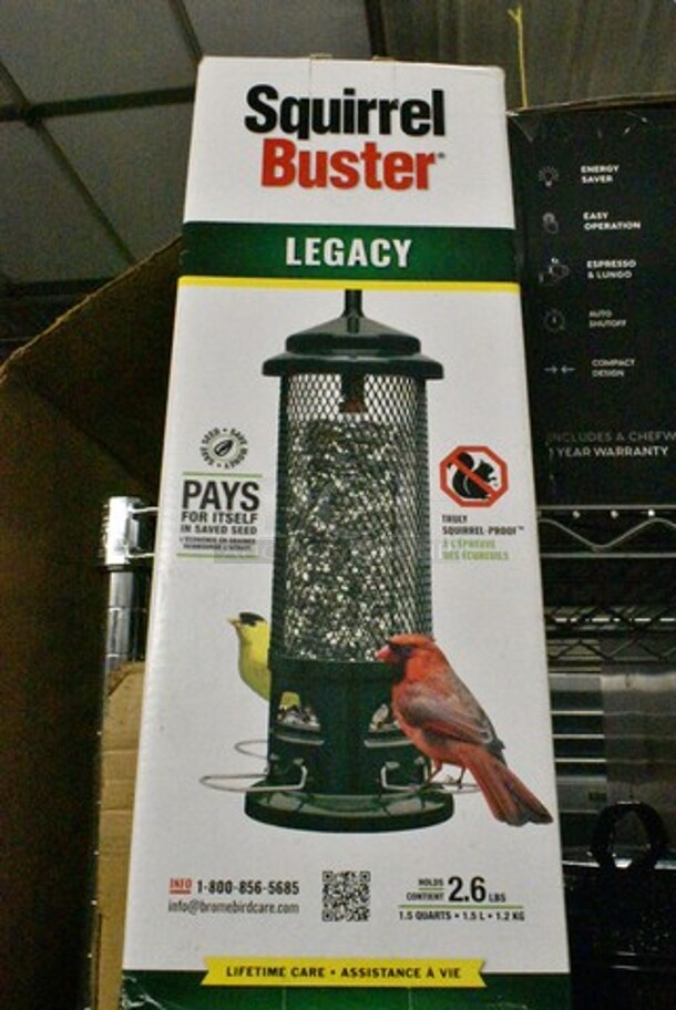 8 Various Items Including Squirrel Buster Bird Feeder, Chefwave Espresso Machine, Nutrichef NCRL2SGRY Baking Pan, LX3817A Sewing Machine, SK620 Keyboard, Nutrichef NCGL3MES 3 Piece Glass Measuring Cup Set. 8 Times Your Bid! - Image 2 of 12