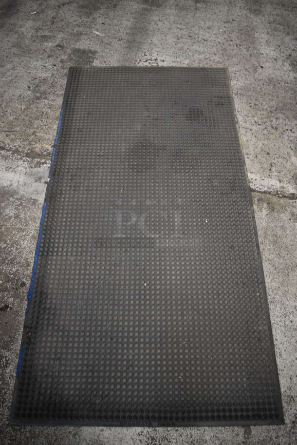 Black Floor Mat. 71x36