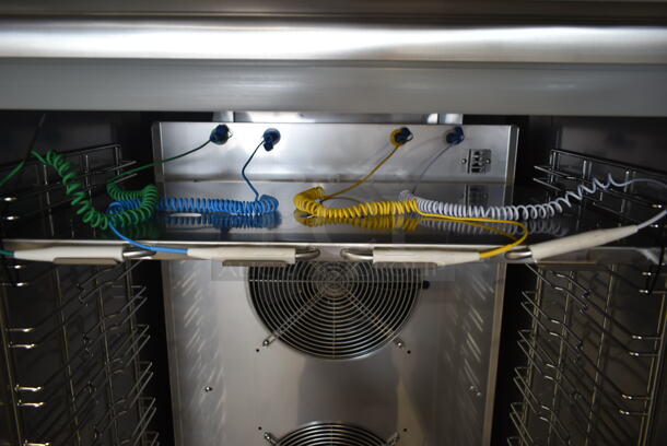 BRAND NEW SCRATCH AND DENT! 2023 Desmon GBF-15+ETL Stainless Steel Commercial Blast Chiller Shock Freezer w/ 4 Probes. 230 Volts, 3 Phase.  - Image 7 of 9