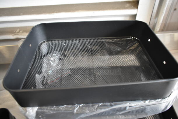 BRAND NEW SCRATCH AND DENT! Black Multi Tier Rack - Image 9 of 10