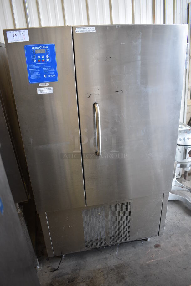 2018 Randell Model BC-18 Stainless Steel Commercial Floor Style Blast Chiller w/ 4 Probes. 115/230 Volts, 1 Phase. 40x37x70 - Image 4 of 7