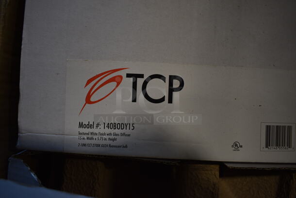 ALL ONE MONEY! Lot of 4 BRAND NEW TCP 140BODY15 Light Fixtures - Image 3 of 9