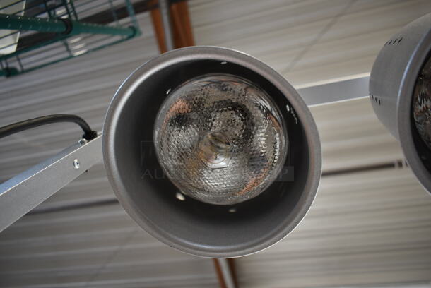 Avantco 177W62 Metal Commercial 2 Head Warming Lamp. 120 Volts, 1 Phase. - Image 7 of 9