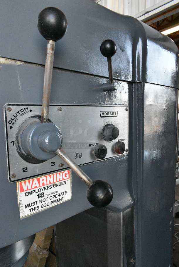 Hobart M802 Metal Commercial Floor Style 80 Quart Planetary Dough Mixer. 240 Volts, 3 Phase. - Image 10 of 12