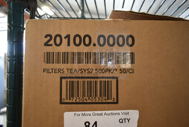 Box of BRAND NEW Bunn Tea Machine Filters - Image 2 of 4