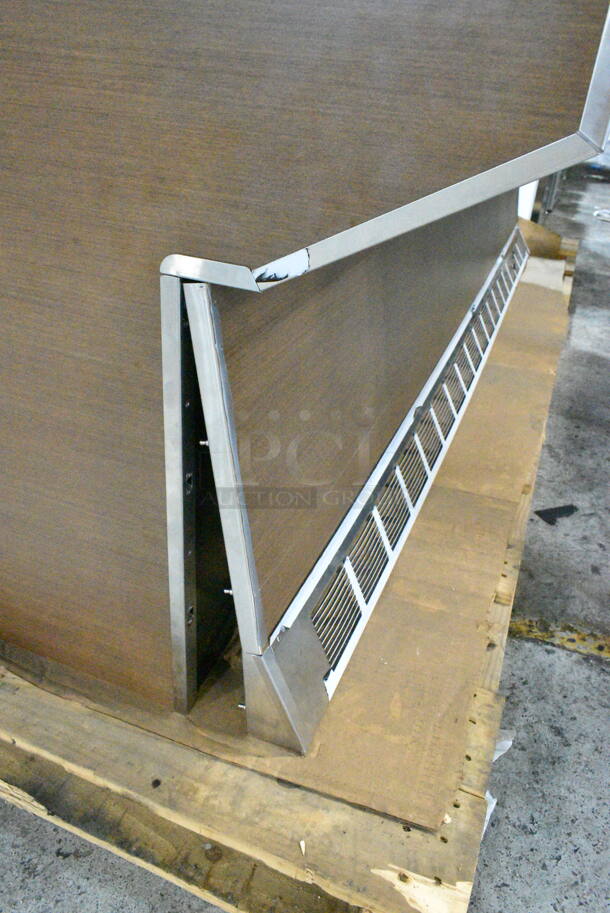 BRAND NEW! Federal Industries SQ8CDSS Metal Commercial Floor Style Market Series Refrigerated Self-Serve Deli Case. 120 Volts, 1 Phase. Cannot Test - Unit Was Previously Hardwired - Image 8 of 12