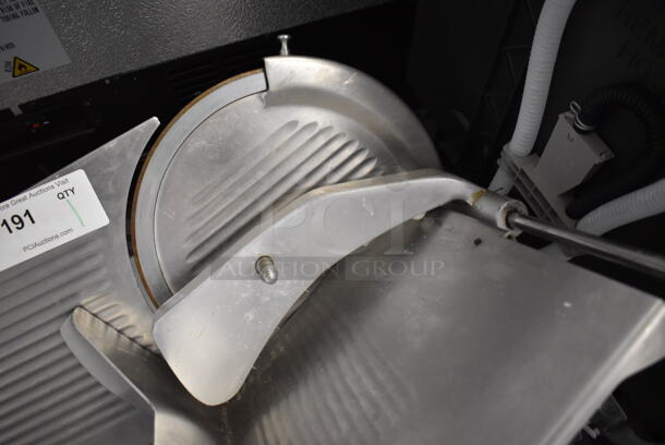 Fleetwood Stainless Steel Commercial Countertop Meat Slicer. 115 Volts, 1 Phase. 25x18x20. Tested and Working! - Image 3 of 6