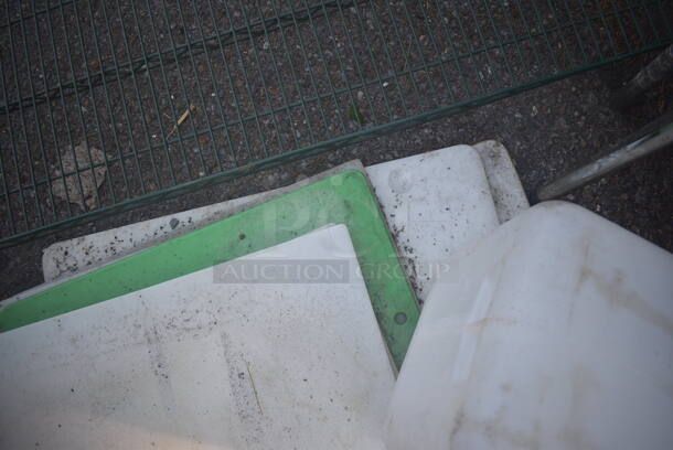 ALL ONE MONEY! Lot of Cutting Boards, Tray Stand, Plastic Containers AND MORE!  - Image 4 of 5