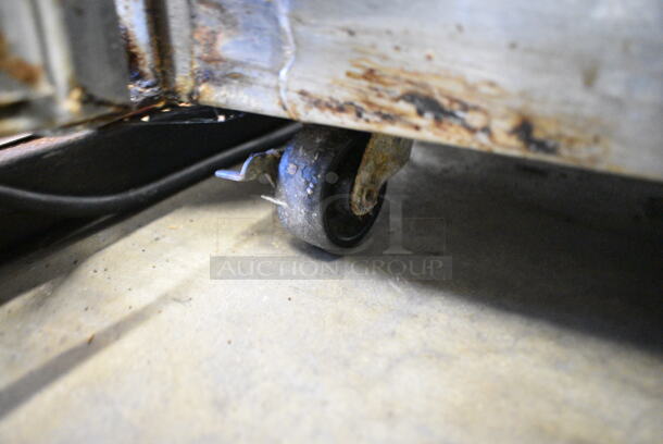 Delfield 407CA-DHL-A5 Stainless Steel Commercial Single Door Undercounter Cooler on Commercial Casters. 115 Volts, 1 Phase. Tested and Does Not Power On
 - Image 3 of 4