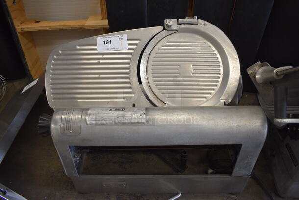 Hobart Model 1712 Metal Commercial Countertop Slicer. 115 Volts, 1 Phase. 26x23x18. Tested and Powers On and Blade Spins - Image 7 of 8