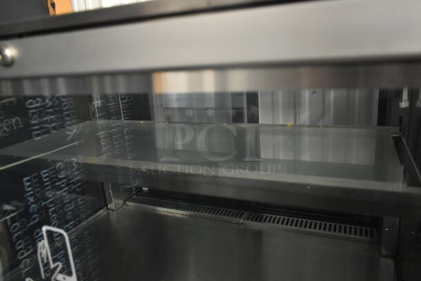 Stainless Steel Commercial Floor Style Deli Display Case Merchandiser. - Image 4 of 6