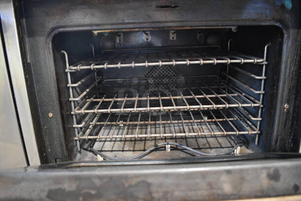 Viking Stainless Steel Commercial Floor Style Gas Powered 6 Burner Range w/ Flat Top Griddle, Convection Oven and Oven. 48x28x46 - Image 5 of 7