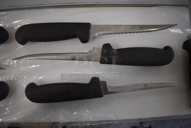 70 Stainless Steel Knives Including Fillet and Serrated. 70 Times Your Bid! - Image 4 of 7