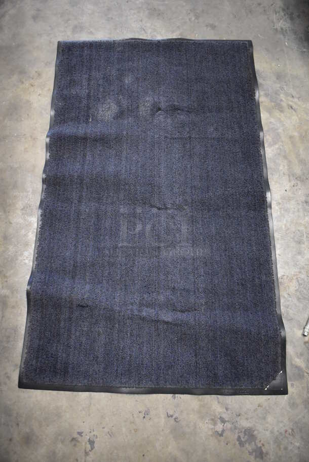 Black Floor Mat. 33x56