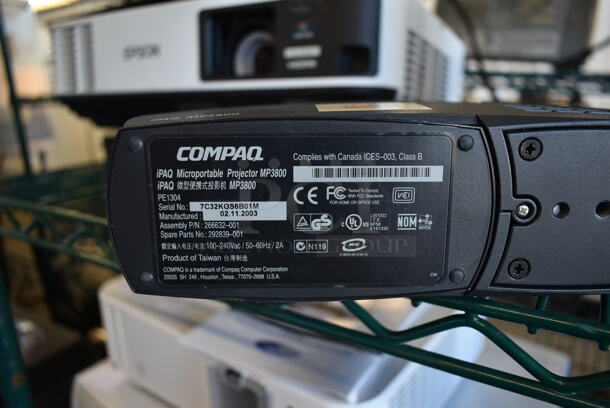 Compaq iPAQ MP3800 Microportable Projector. - Image 7 of 7