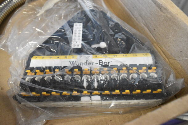 BRAND NEW SCRATCH AND DENT! Wunder-Bar Mark 4 M4-10620KSM3 10 Button Soda Gun with 3' Hose - 6 Carbonated, 2 Non-Carbonated - Image 6 of 8