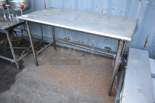 Stainless Steel Table. 60x30x35.5 - Image 4 of 4
