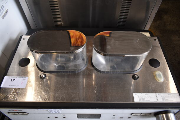 2018 Schaerer Barista Stainless Steel Commercial Countertop 2 Group Espresso Machine w/ 2 Steam Wands and 2 Hoppers. 208/240 Volts, 1 Phase. - Image 4 of 7