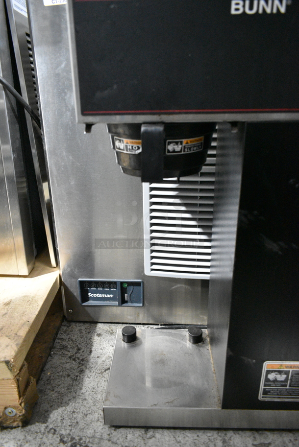 Bunn VPR-APS Stainless Steel Commercial Countertop 2 Burner Coffee Machine. 120 Volts, 1 Phase.  - Image 9 of 10