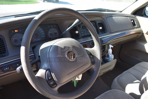 2003 Mercury Grand Marquis GS 4 Door Sedan. Odometer Reads 103,527. VIN 2MEFM74W43X614396. Title In Hand. Vehicle Runs and Drives! See Lot #4 For Additional Pictures. - Image 10 of 12