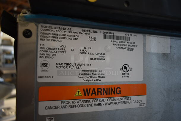 BRAND NEW! 2023 Scotsman NS0422A-1B Stainless Steel Commercial Ice Head on Scotsman SPA162-161 Commercial Bin and Dispenser. 115 Volts, 1 Phase. - Image 11 of 12