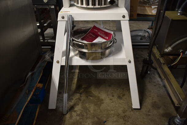 BRAND NEW SCRATCH AND DENT! Estella 348MDD18 Metal Commercial Floor Style Manual 18 Section Dough Divider. Tested and Working! - Image 3 of 11