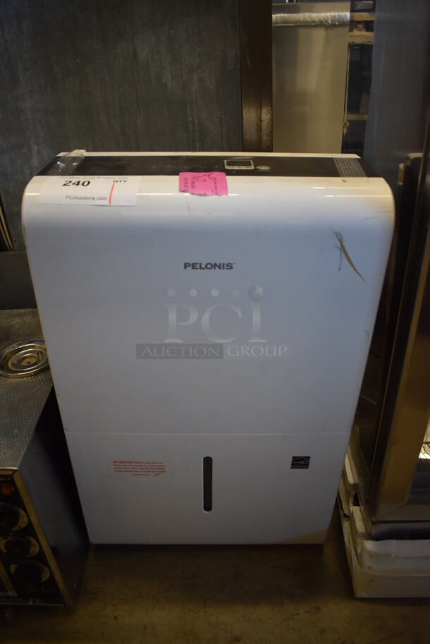 Pelonis PAD40C1AWT Metal Dehumidifier. 115 Volts, 1 Phase. 15.5x11x24.5
