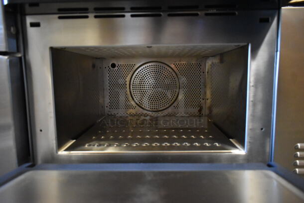 BRAND NEW SCRATCH AND DENT! 2023 Solwave 1800G1RCOH Countertop Stainless Steel Rapid Cook Ventless Oven with Programmable Touchscreen Controls. 208/240 Volts, 1 Phase.  - Image 6 of 10