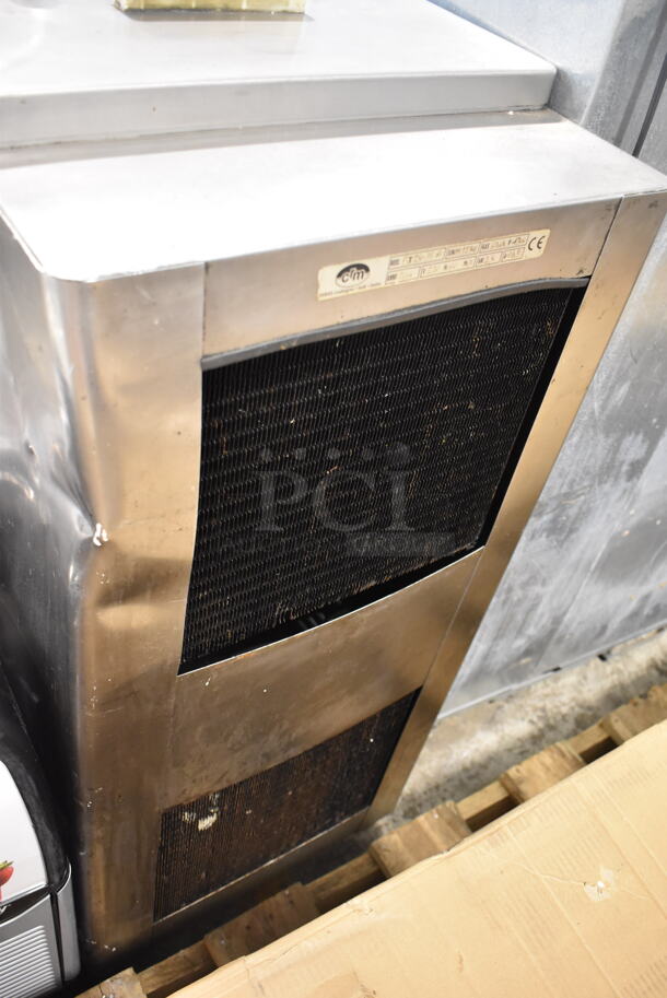 CRM EX28-35A Stainless Steel Commercial Floor Style Air Cooled Batch Freezer on commercial Casters. 220 Volts, 3 Phase. - Image 8 of 10