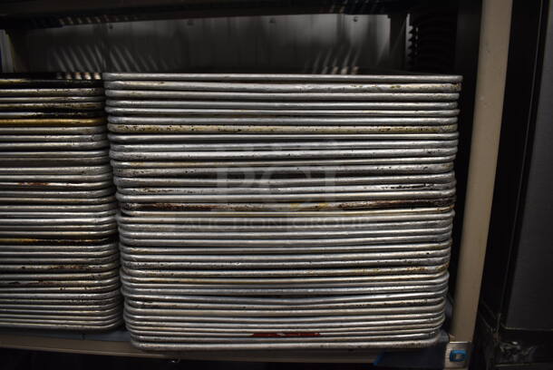 36 Metal Full Size Baking Pans. 18x26x1. 36 Times Your Bid! - Image 3 of 3