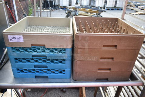ALL ONE MONEY! Lot of 7 Dish Caddies. 