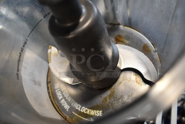 Waring Commercial Metal Countertop Food Processor w/ Bowl and S Blade. 120 Volts, 1 Phase. Tested and Working! - Image 4 of 7