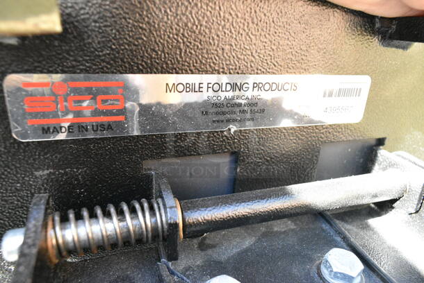 32 Various Patterned Folding Round Table on Casters. 32 Times Your Bid!  - Image 7 of 8