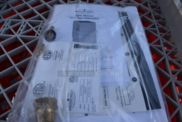 BRAND NEW SCRATCH AND DENT! 2022 Mainstreet 541HTDT403 Stainless Steel Commercial Straight Pass Through Dishwasher. 208-240 Volts, 3 Phase. - Image 6 of 8