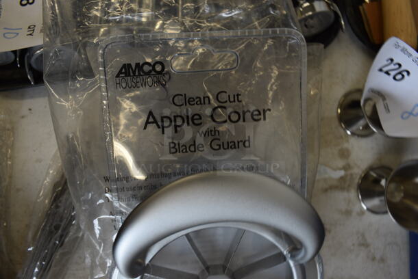 ALL ONE MONEY! Lot of 3 BRAND NEW! Metal Clean Cut Apple Corer. 4x5x2 - Image 2 of 3