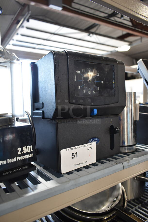 Lathem 2121 Metal Countertop Time Clock. 115 Volts, 1 Phase. - Image 2 of 8