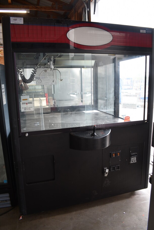 Rainbow Crane NC60 Metal Commercial Floor Style Claw Machine. 110 Volts, 1 Phase. Tested and Powers On But Parts Do Not Move; Needs To Be Serviced - Image 1 of 12